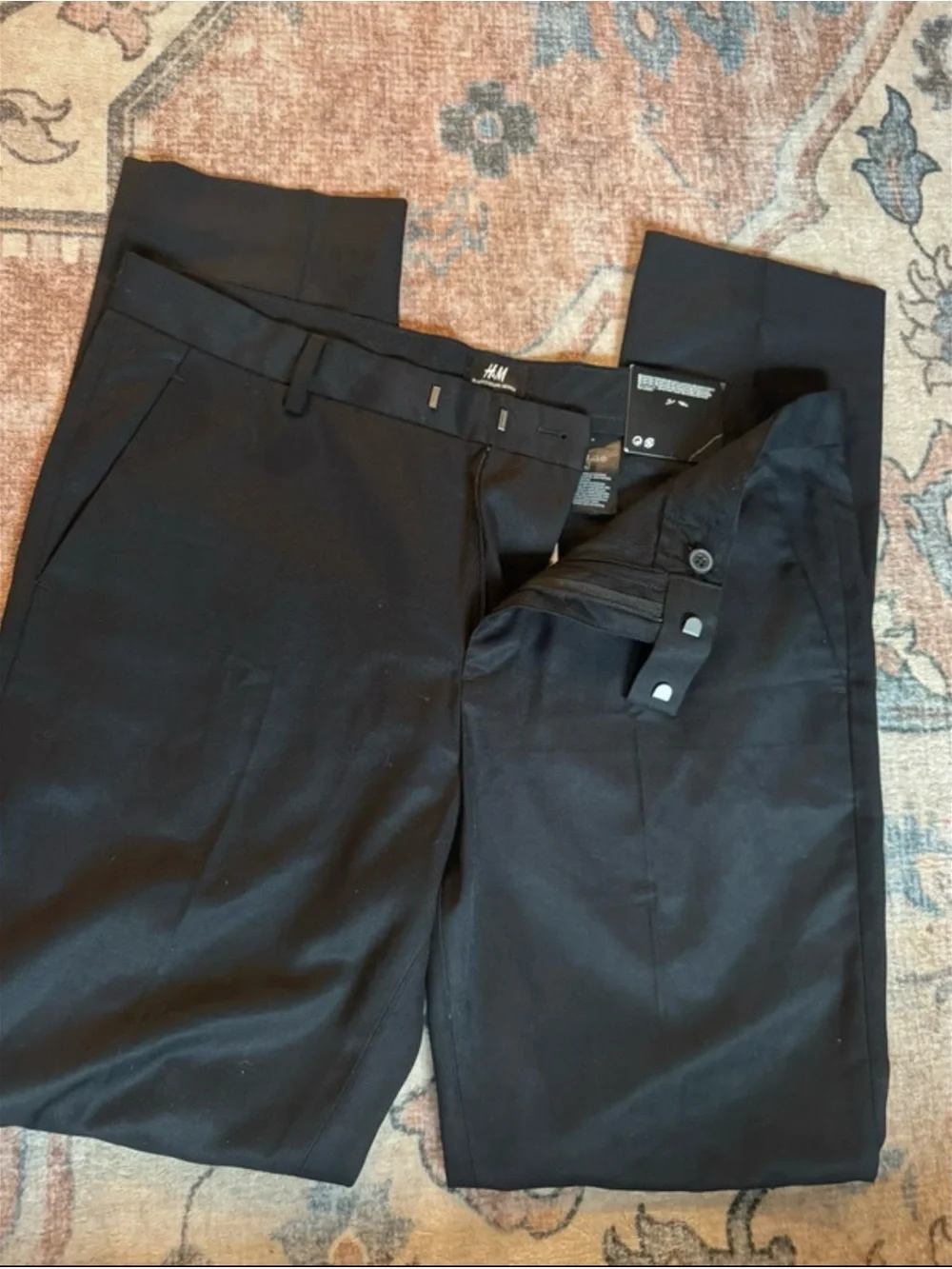 H&M Men’s Black Dress Trousers